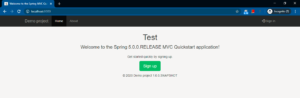 spring boot mvc web application