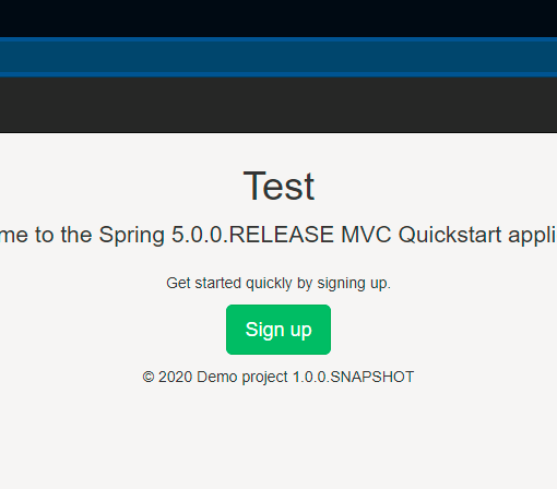 spring boot mvc web application