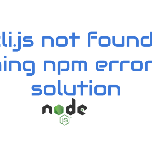 npm-cli.js not found when running npm