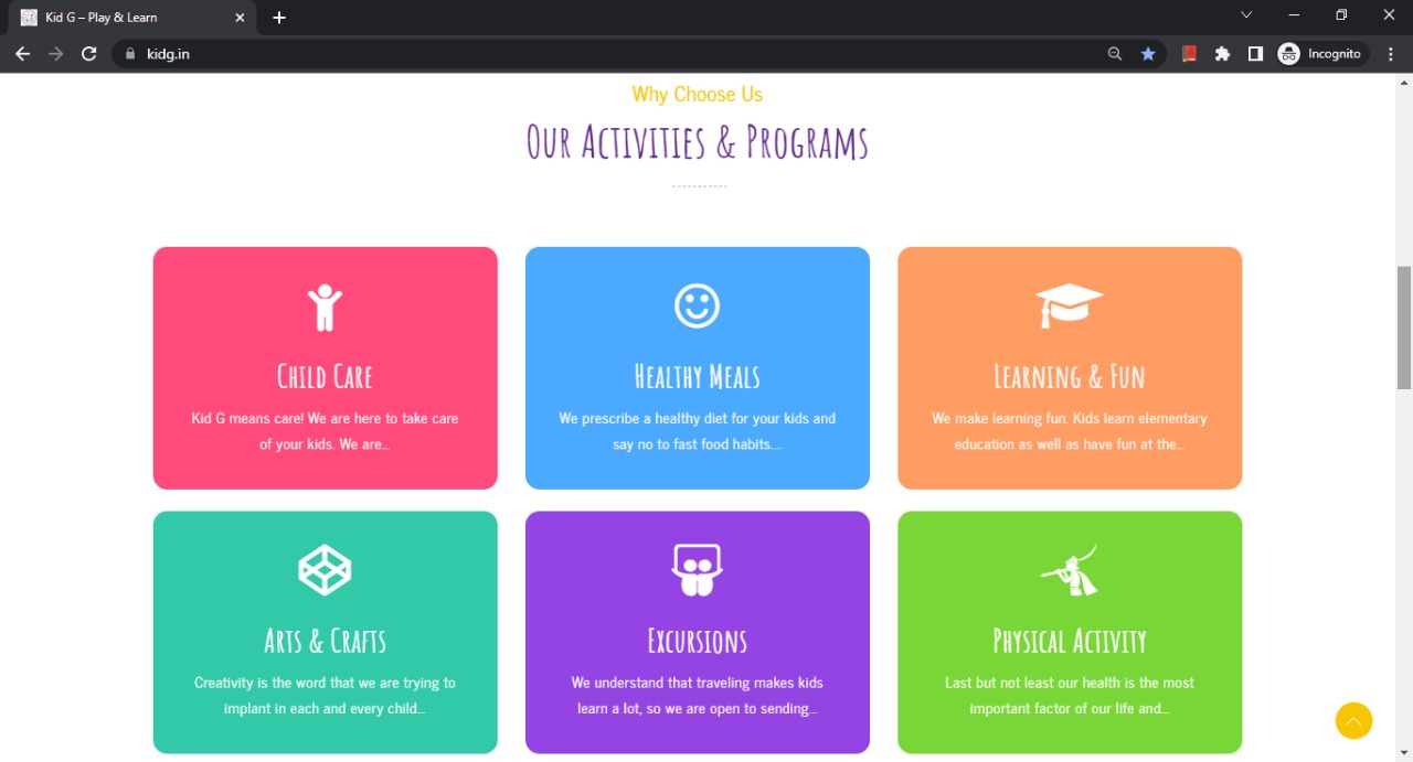 webfuse.in portfolio